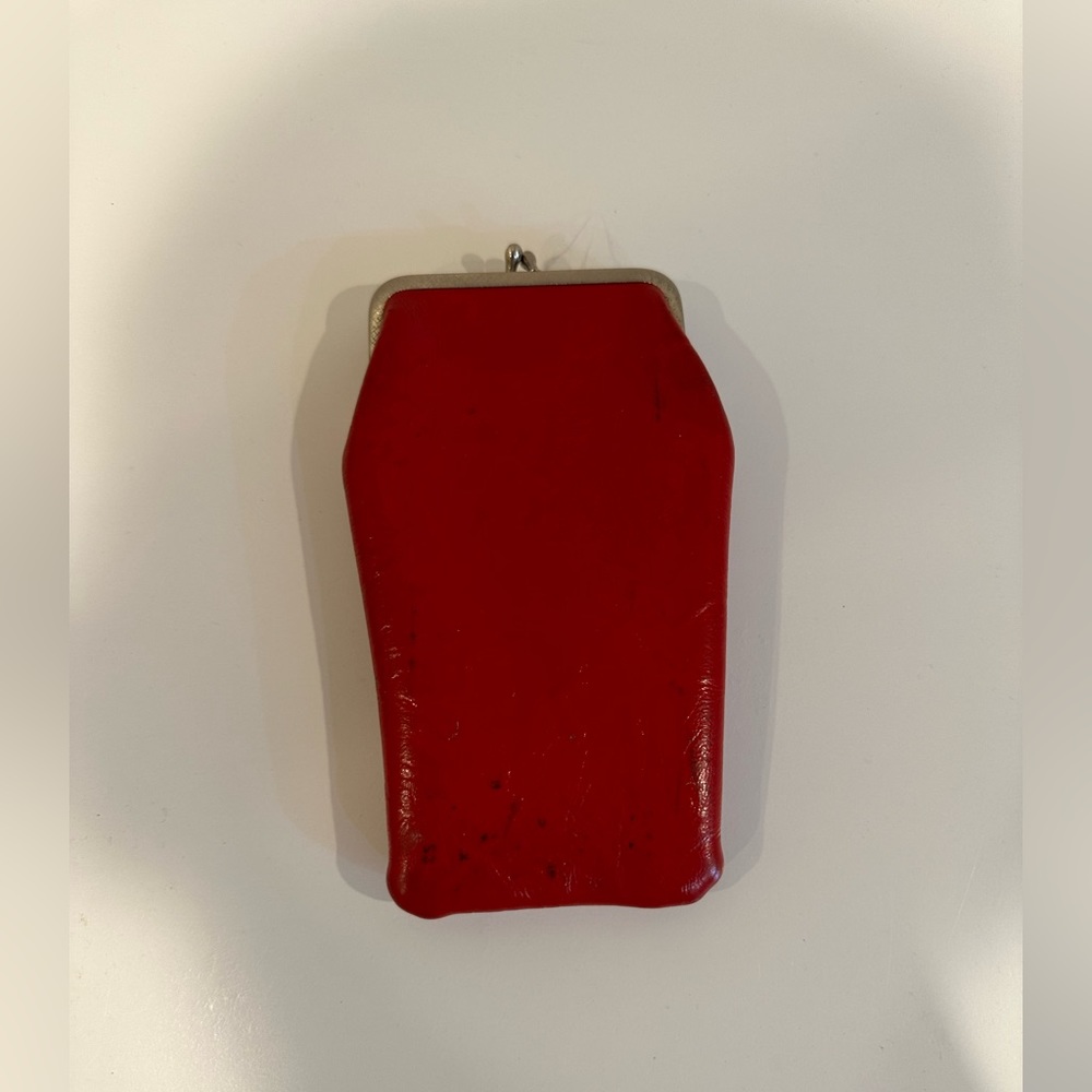 Vintage Red Color Coin Purse
